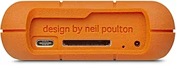 Внешний жесткий диск LaCie 4TB USB-C Colour Orange (STGW4000800) - миниатюра 3