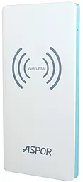 Повербанк Aspor A341W 8000mAh Blue - фото Повербанк Aspor A341W 8000mAh Blue