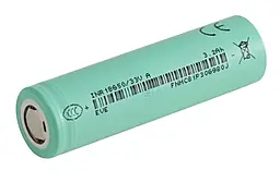 Аккумулятор EVE 18650 33V 3250mAh FlatTop Green - фото Аккумулятор EVE 18650 33V 3250mAh FlatTop Green
