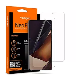 Защитная пленка Spigen Neo Flex HD (2шт) Samsung N981 Galaxy Note 20 5G, N980 Galaxy Note 20 Clear (AFL01451)