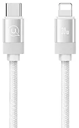 Кабель Usams Magnetic Rui Series USB Type-C - Lightning 30w 3a 1м PD cable Gray (US-SJ705) - фото Кабель Usams Magnetic Rui Series USB Type-C - Lightning 30w 3a 1м PD cable Gray (US-SJ705)