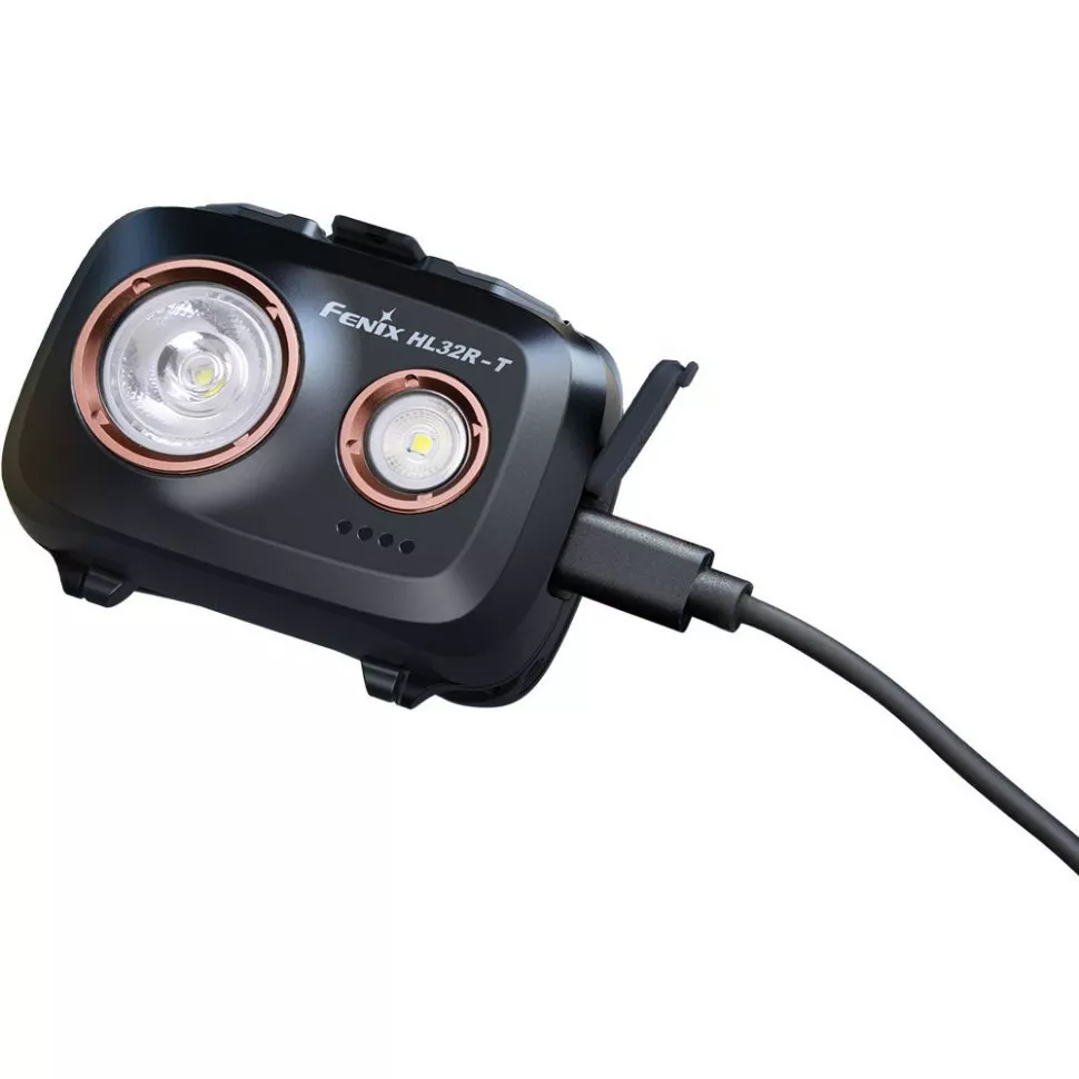 Налобний ліхтарик Fenix HL32R-TR (3xAAA, акумуляторний блок) Red - фото 4