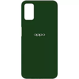 Чехол Epik Silicone Cover My Color Full Protective (A) Oppo A52, A72, A92 Dark green
