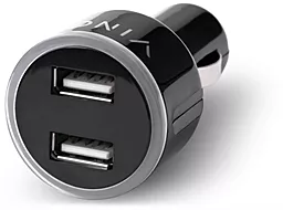 Автомобильное зарядное устройство Vinga CB 333 Duplet USBx2ports 2.1A (APA0333BK) - миниатюра 3