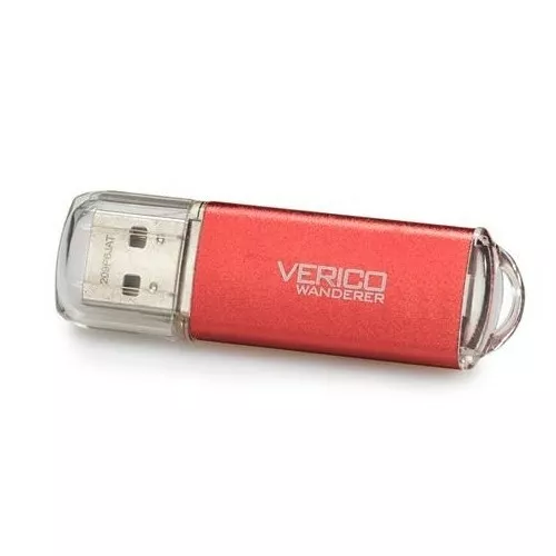 Флешка Verico USB 64Gb Wanderer (1UDOV-M4RD63-NN) Red - фото 1