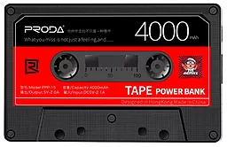 Повербанк Remax Tape PPP-15 4000mAh Black/Red