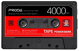 Повербанк Remax Tape PPP-15 4000mAh Black/Red - фото Повербанк Remax Tape PPP-15 4000mAh Black/Red