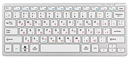 Клавиатура Maxxter KBW-C01S-UA White - фото Клавиатура Maxxter KBW-C01S-UA White