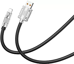 Кабель USB XO NB227 6A 1.2M Lightning Cable Black