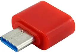 OTG-переходник Walker NO-01 M-F USB2.0 -> Type-C red - фото OTG-переходник Walker NO-01 M-F USB2.0 -> Type-C red