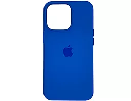 Чохол Silicone Case Full with MagSafe and SplashScreen для Apple iPhone 13 Blue Jay - фото Чохол Silicone Case Full with MagSafe and SplashScreen для Apple iPhone 13 Blue Jay