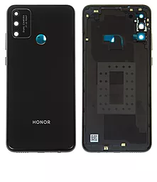 Задняя крышка корпуса Huawei Honor Play 9A со стеклом камеры Black
