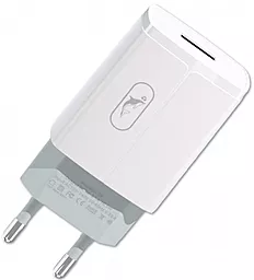 Сетевое зарядное устройство SkyDolphin SC06V 12w home charger + micro USB cable white (MZP-000180) - миниатюра 2