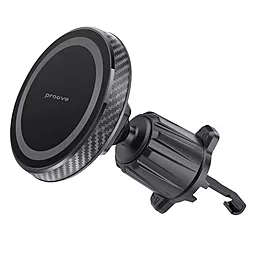 Держатель магнитный Proove Carbon Magnetic Air Outlet Car Mount Black (CHCM00000001) - фото Держатель магнитный Proove Carbon Magnetic Air Outlet Car Mount Black (CHCM00000001)