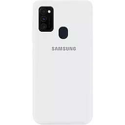 Чехол Epik Silicone Cover My Color Full Protective (A) Samsung M307 Galaxy M30s, M215 Galaxy M21 White