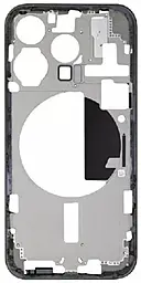 Рамка корпуса Apple iPhone 15 Pro Max EU version Black Titanium - миниатюра 2 Рамка корпуса Apple iPhone 15 Pro Max EU version Black Titanium - миниатюра 2