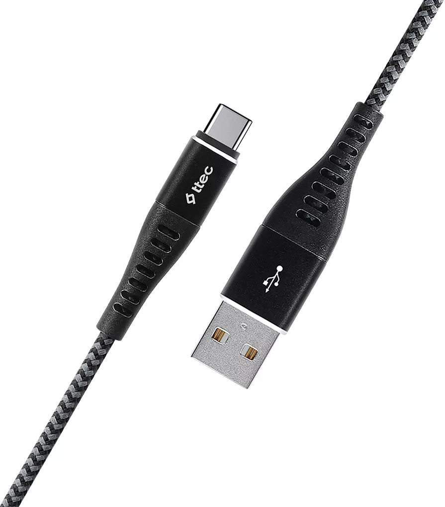 Кабель Ttec 2DKX02CS USB-A - Type-C 10w 1.5м cable Black - фото 5