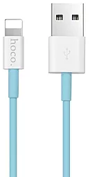 Кабель USB Hoco X8 Lightning Cable  Sky Blue