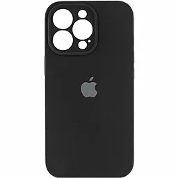 Чехол Silicone Case Full Camera для Apple iPhone 15 Pro Black