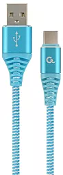 Кабель USB Cablexpert USB Type-C Cable Blue (CC-USB2B-AMCM-2M-VW)