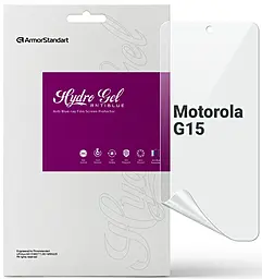 Гидрогелевая пленка ArmorStandart Anti-Blue для Motorola Moto G15 (ARM83054) - фото Гидрогелевая пленка ArmorStandart Anti-Blue для Motorola Moto G15 (ARM83054)
