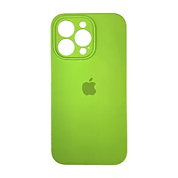 Чехол Silicone Case Full Camera Protective для Apple iPhone 13 Pro party green