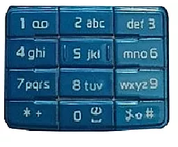 Клавіатура Nokia 6300 Blue