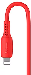 Кабель Baseus Colourful USB Type-C - Lightning 18w 3a 1.2м PD сable Red (CATLDC-09) - миниатюра 2 Кабель Baseus Colourful USB Type-C - Lightning 18w 3a 1.2м PD сable Red (CATLDC-09) - миниатюра 2