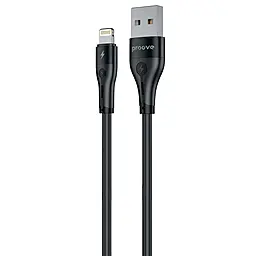 Кабель Proove Soft Silicone USB-A - Lightning 12w 2.4a 2м cable black (CCSO20001121) - фото Кабель Proove Soft Silicone USB-A - Lightning 12w 2.4a 2м cable black (CCSO20001121)