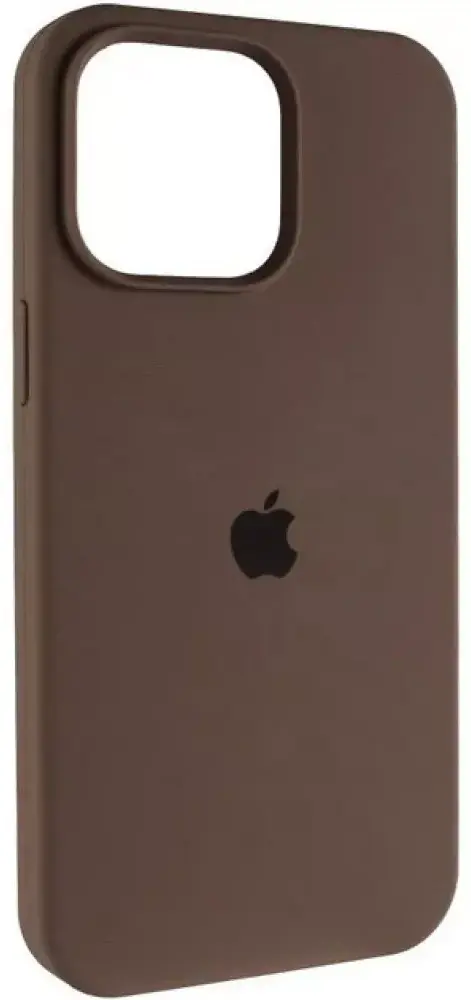 Чехол Silicone Case Full для Apple iPhone 16 Pro New Brown - фото 1