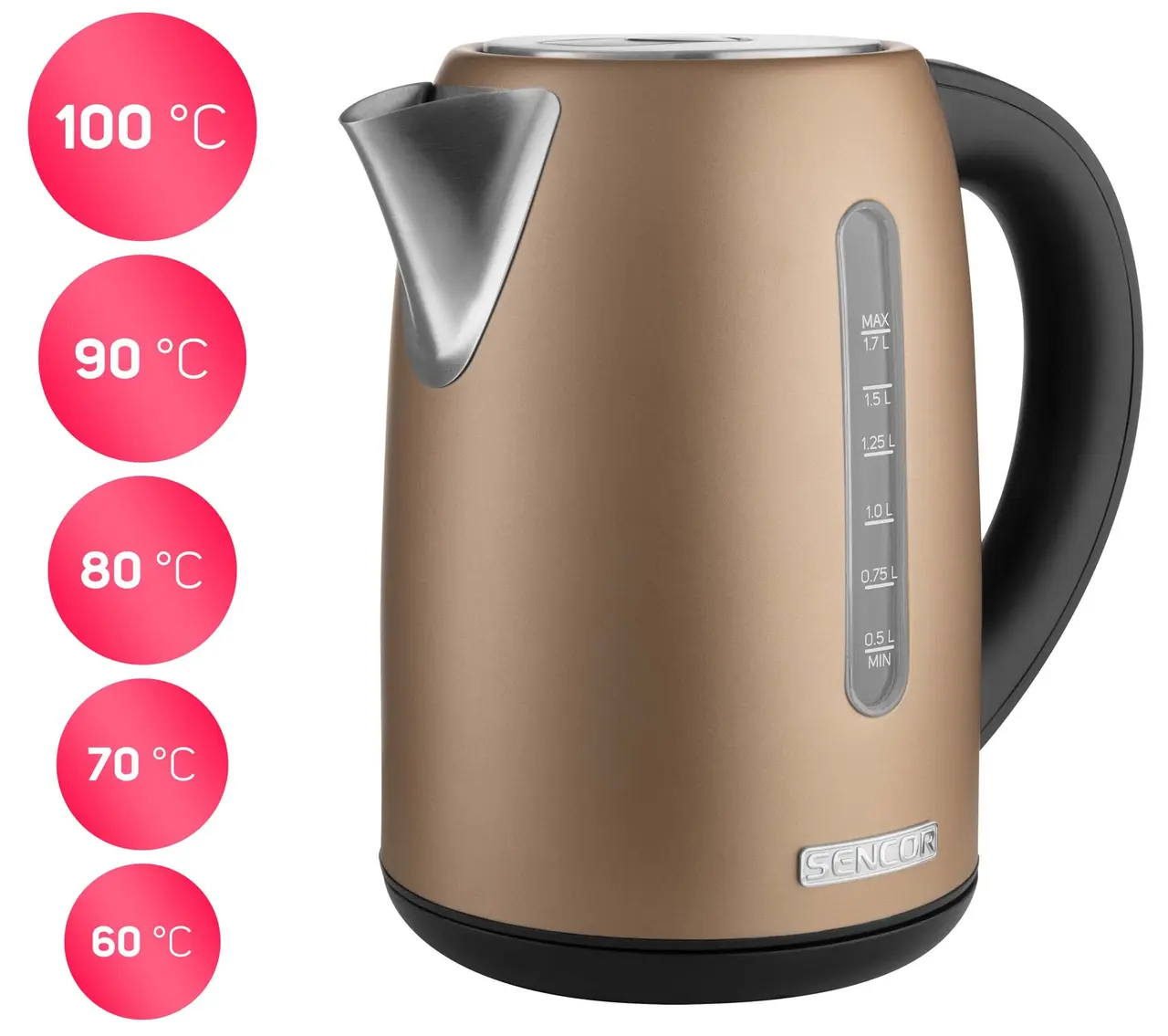 Kettle/metall SENCOR SWK 7707CH - фото 14