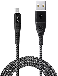 Кабель Ttec 2DKX03MS USB-A - micro USB 10w 1.5м cable Black - фото Кабель Ttec 2DKX03MS USB-A - micro USB 10w 1.5м cable Black