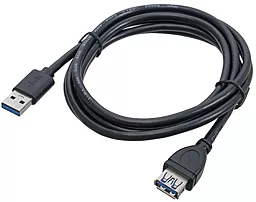 Шлейф (Кабель) Patron USB 3.0 AM/AF 1.8м чорний (PN-AMAF3.0-18) - фото Шлейф (Кабель) Patron USB 3.0 AM/AF 1.8м чорний (PN-AMAF3.0-18)
