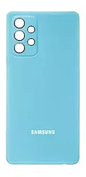 Задняя крышка корпуса Samsung Galaxy A52 A525 Original Awesome Blue - фото Задняя крышка корпуса Samsung Galaxy A52 A525 Original Awesome Blue