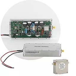 Модуль помех 100-200 MHz, LDMOS, 47 dBm, 50w, с внешним циркулятором