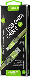 Кабель Gelius Pro Flexible USB-A - Lightning 10w 1м cable Red (GP-UC07i) - мініатюра 3 Кабель Gelius Pro Flexible USB-A - Lightning 10w 1м cable Red (GP-UC07i) - мініатюра 3