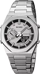 Наручний годинник SKMEI 1816SIBK Silver-Black - фото Наручний годинник SKMEI 1816SIBK Silver-Black