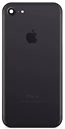 Задняя крышка корпуса Apple iPhone 7 со стеклом камеры Original Black - фото Задняя крышка корпуса Apple iPhone 7 со стеклом камеры Original Black