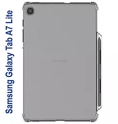 Чехол для планшета BeCover Anti-Shock для Samsung Galaxy Tab A7 Lite SM-T220, SM-T225 Clear (706678) - миниатюра 3