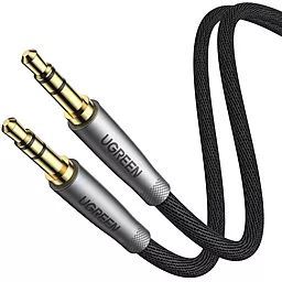 Аудіо кабель Ugreen AV150 AUX mini Jack 3.5mm M/M cable 1 м gray (70899)