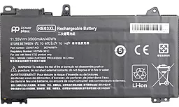 Аккумулятор для ноутбука HP RE03XL, HSTNN-0B1C / 11.55V 3500mAh / NB461509 PowerPlant Black