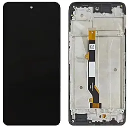 Дисплей Infinix Hot 40, Hot 40 Pro с тачскрином и рамкой, оригинал, Black - фото Дисплей Infinix Hot 40, Hot 40 Pro с тачскрином и рамкой, оригинал, Black