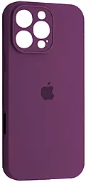{"ru": "Чехол", "uk": "Чохол"} Silicone Case Full Camera для Apple iPhone 16 Pro Max Purple