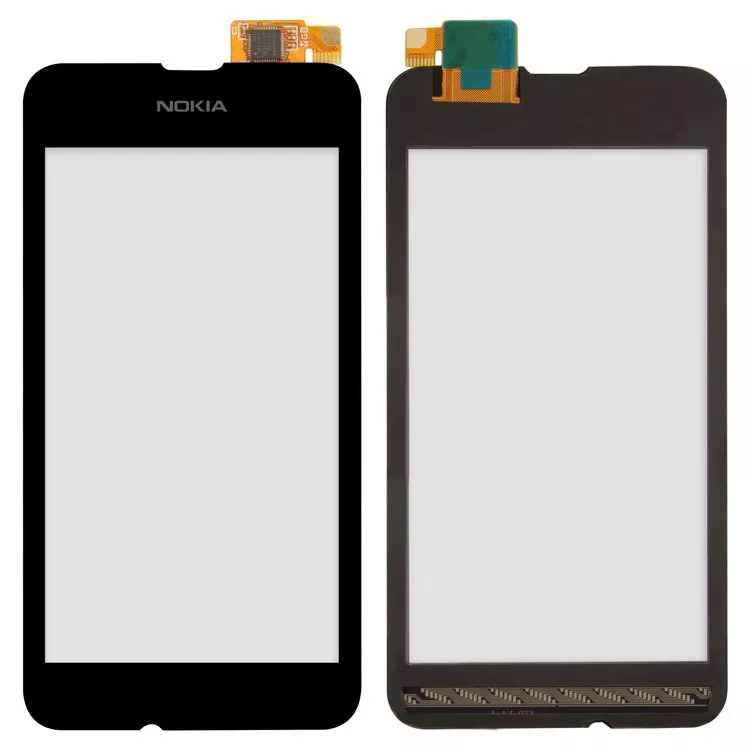 Сенсор (тачскрін) Nokia Lumia 530 (RM-1017, RM-1019) Black - фото 1
