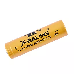 Аккумулятор X-Balog 18650 (8800mAh) золотой