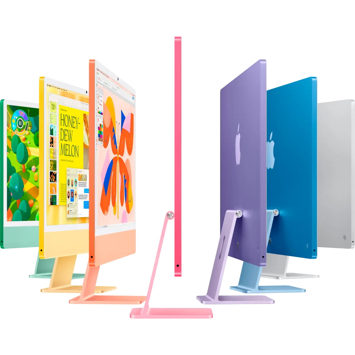 Моноблок Apple iMac 24 M4 Silver (MWUC3) - фото 7
