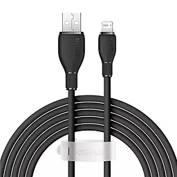 Кабель USB Baseus Pudding Series 12w 2.4a 2m Lightning cable black (P10355700111-01)