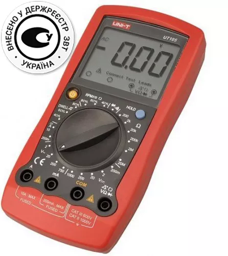 Мультиметр UNI-T UTM 1105 - фото 1