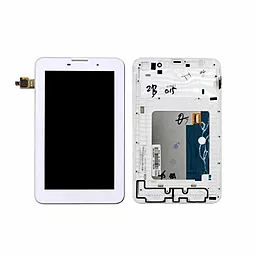 Дисплей для планшета Lenovo IdeaTab A3000 + Touchscreen with frame White - фото Дисплей для планшета Lenovo IdeaTab A3000 + Touchscreen with frame White