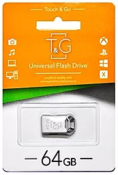 Флешка T&G 64GB 110 Metal Series Silver (TG110-64G) - фото Флешка T&G 64GB 110 Metal Series Silver (TG110-64G)